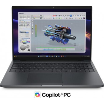 Dell Pro Precision 5 16 PW51626 laptop, 16 inch, Intel Core Ultra 7 366H, 32 GB RAM, 1 TB, NVIDIA RTX PRO 2000, Windows 11 Pro