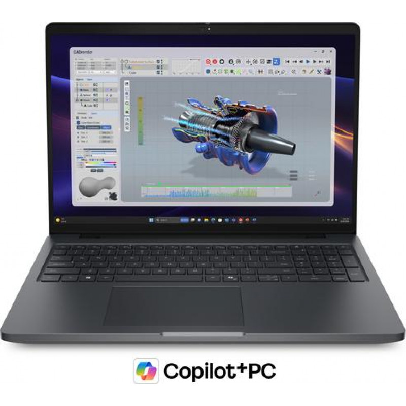 Dell Pro Precision 5 16 PW51626 laptop, 16 inch, Intel Core Ultra 7 366H, 32 GB RAM, 1 TB, NVIDIA RTX PRO 2000, Windows 11 Pro