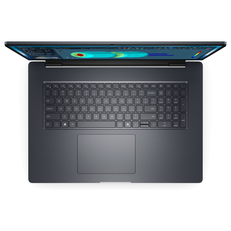 Dell Pro Max 18 Plus MB18250 laptop, 18 inch, Intel Core Ultra 7 265HX, 32 GB RAM, 1 TB SSD, NVIDIA RTX PRO 2000, Windows 11 Pro