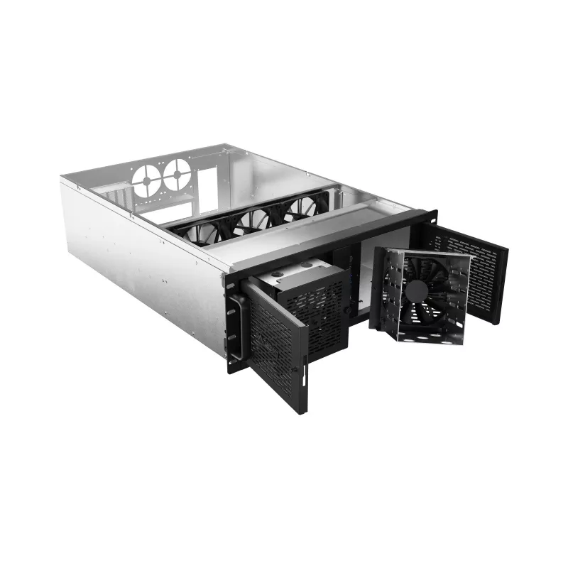 Lanberg SC01-6504-12B serverbehuizing, E-ATX 650/12, 19 inch, 4U