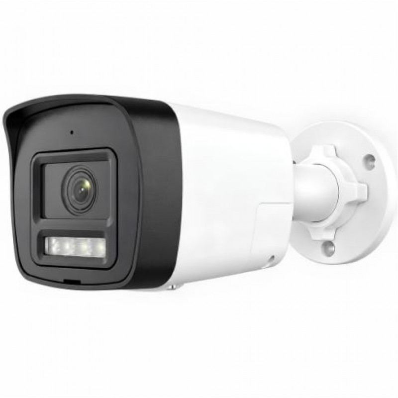Miton NT-IP108CA-DL IP-camera, 8 MP 4K, 2,8 mm lens, IR- en wit licht, IP67, PoE