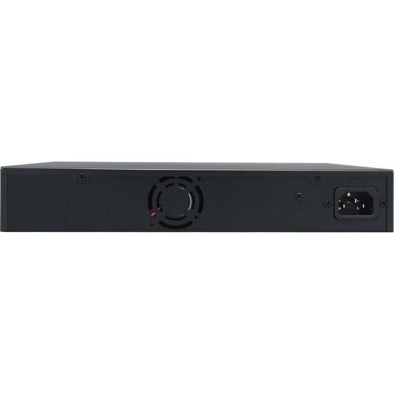 Getfort GF-220G-16P-240 PoE-switch, 16 x GE PoE + 2 x GE + 2 x SFP, 240 W