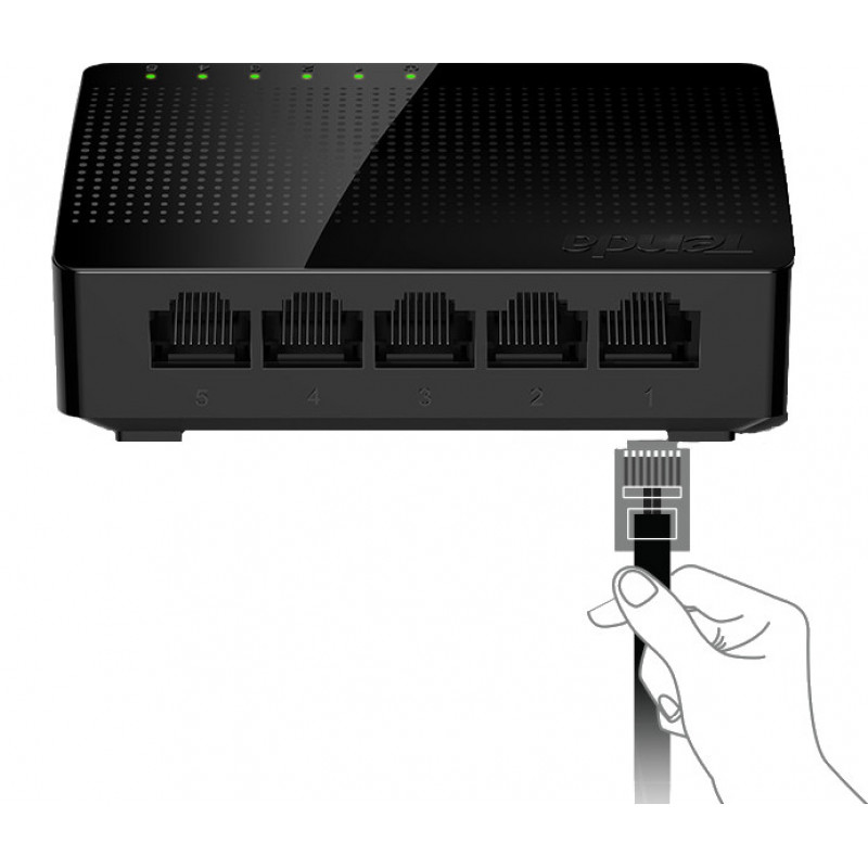 Tenda SG105 5-poorts Gigabit desktopswitch