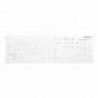 Cherry Contour Active Key AK-C8112-U1-W/EU medisch toetsenbord, bedraad, EU-indeling, wit