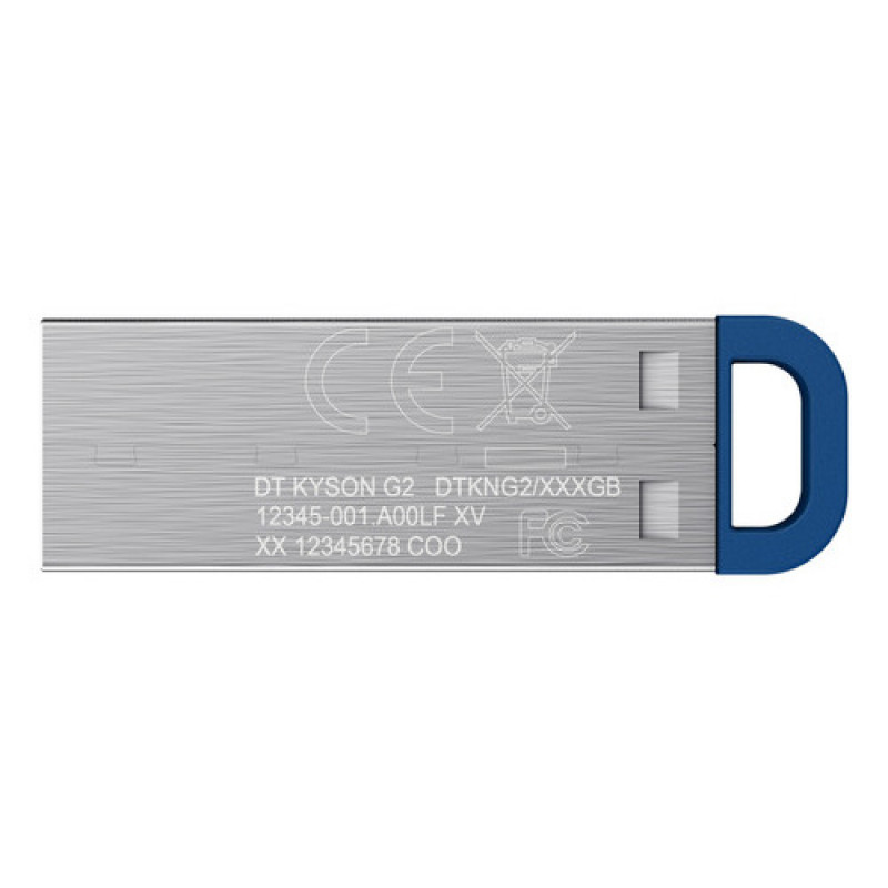 Kingston DataTraveler Kyson DTKNG2/128GB USB-stick, 128 GB, USB 3.2 Gen 1, metaal