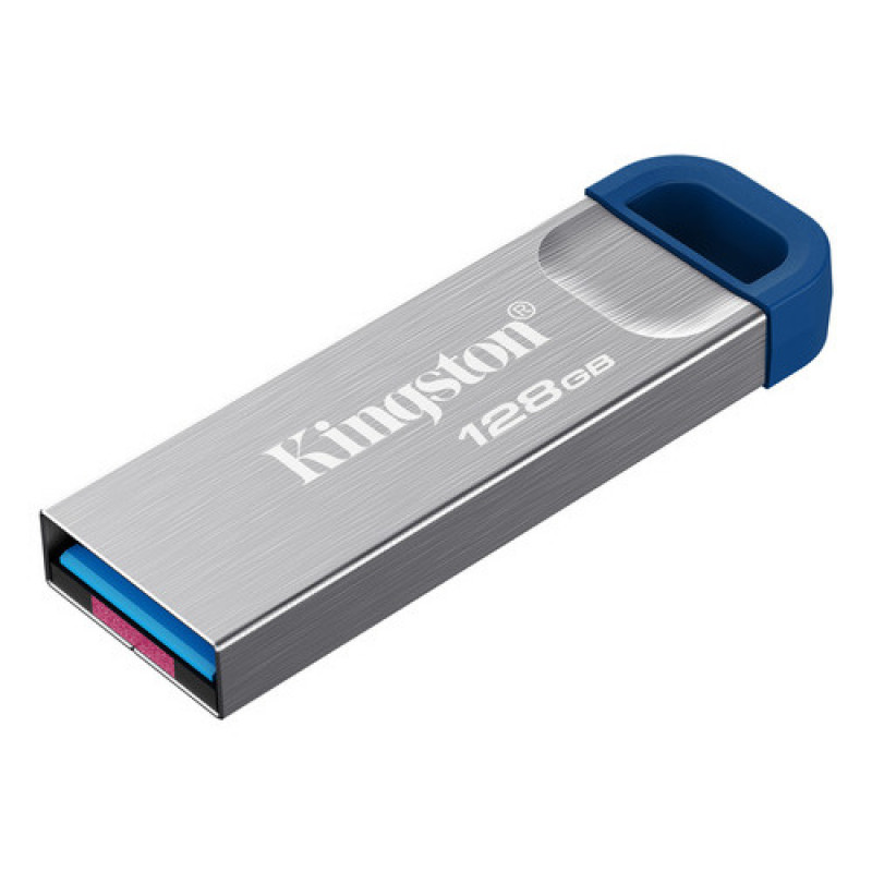Kingston DataTraveler Kyson DTKNG2/128GB USB-stick, 128 GB, USB 3.2 Gen 1, metaal