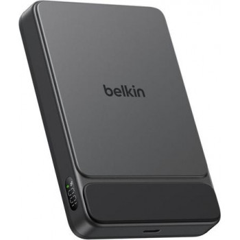 Belkin UltraCharge Pro Slim BPD022HQBK magnetische powerbank, 10000 mAh, zwart, met display