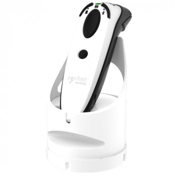 Socket Mobile DuraScan D764 speciale DPM-barcodelezer met oplaadstation, wit
