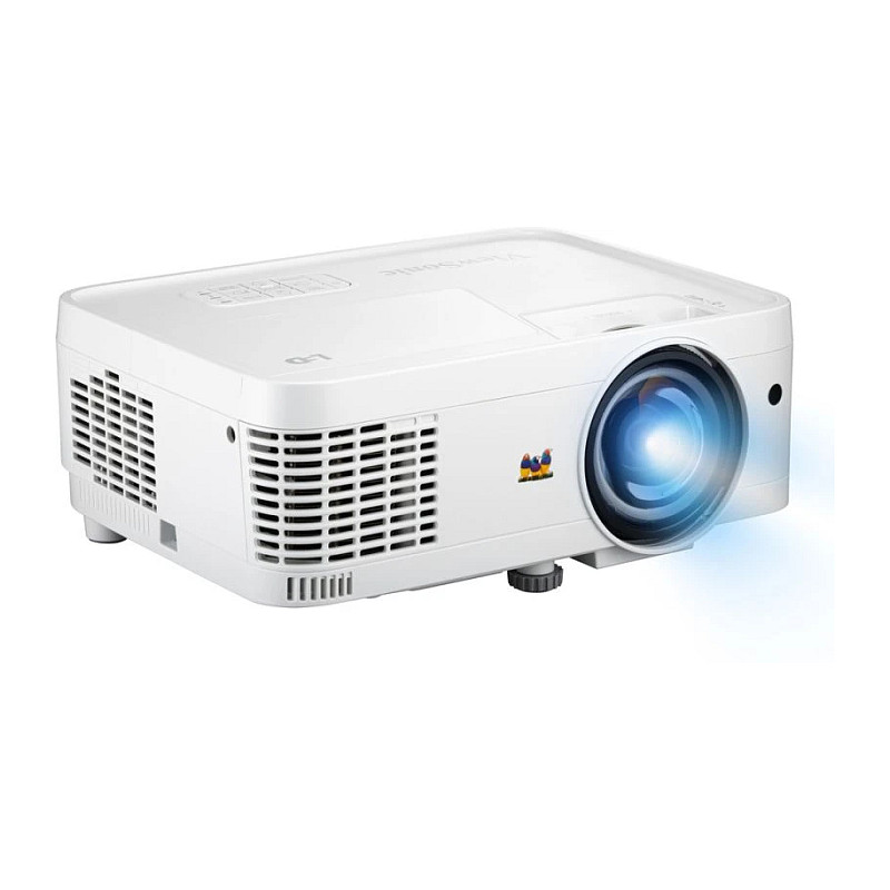 ViewSonic LSD300W-ST projector met korte projectieafstand, 3300 ANSI-lumen, DLP, WXGA (1280x800), wit
