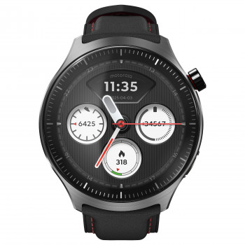 Motorola Moto Watch Ultra LTE smartwatch, 46 mm, zwart, PBCX0000SE
