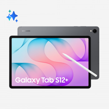 Samsung Galaxy Tab S12+ SM-X846BZAREUB 5G-tablet, 12,6 inch, 12 GB RAM, 256 GB, grijs