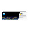 HP 222X W2222X originele LaserJet tonercartridge met hoog rendement, geel