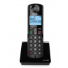 Alcatel S280 EWE draadloze DECT-telefoon met handsfree, zwart