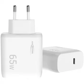 Ansmann Home Charger HC165PD USB-lader, 1x USB-C, PPS, PD, Quick Charge, 65 W, wit