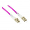 Good Connections LW-P830LC4 gepantserde duplex glasvezel patchkabel, OM4, LC/LC, LSZH, 30 m