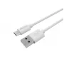 Equip 128846 USB-A naar USB-C 2.0-kabel, 3 A, 0,5 m, wit