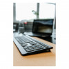 Cherry KW 3000 draadloos bureautoetsenbord, 2,4 GHz, AZERTY (Frans), zwart