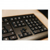 Cherry KW 3000 draadloos bureautoetsenbord, 2,4 GHz, AZERTY (Frans), zwart