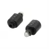 LogiLink CA1016 Toslink-audioadapter, Toslink-stekker naar Mini-Toslink-bus 3,5 mm, zwart