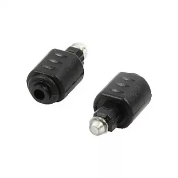 LogiLink CA1016 Toslink-audioadapter, Toslink-stekker naar Mini-Toslink-bus 3,5 mm, zwart