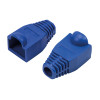 LogiLink MP0066 RJ45-connector knikbeschermer 6,5 mm, blauw (50 st.)