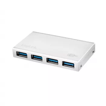 LogiLink UA0421 USB 3.0-hub, 4 poorten, met voeding