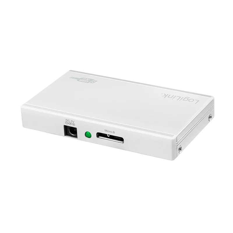 LogiLink UA0421 USB 3.0-hub, 4 poorten, met voeding