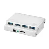 LogiLink UA0421 USB 3.0-hub, 4 poorten, met voeding