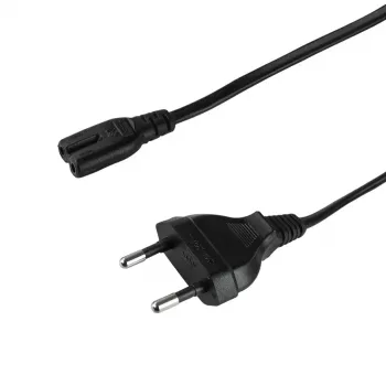 LogiLink CP192 voedingskabel, CEE 7/16 naar IEC C7, zwart, 1 m