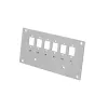 LogiLink FB5002 glasvezel-frontplaat, 6 LC-D / 6 SC-S, voor lasverdeler