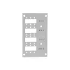LogiLink FB5003 glasvezel frontplaat 12 LC-D / 12 SC-S voor lasverdeler