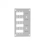 LogiLink FB5003 glasvezel frontplaat 12 LC-D / 12 SC-S voor lasverdeler