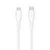 LogiLink CU0242 USB 2.0 Type-C-kabel, USB-C-stekker naar micro-USB-stekker, 480 Mbps, 12 W, wit, 1 m