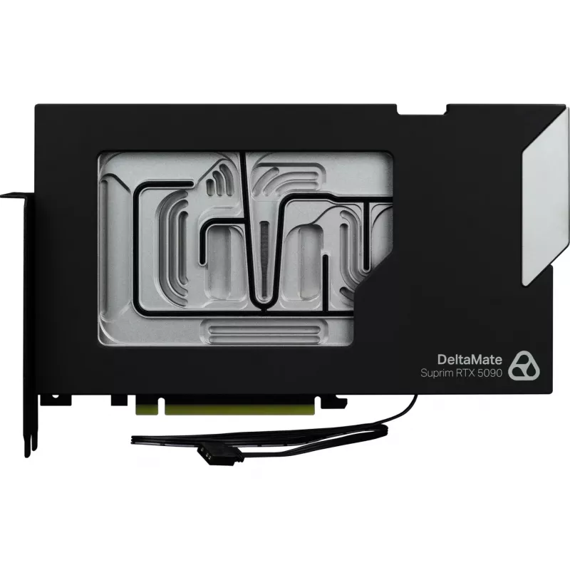 Thermal Grizzly DeltaMate GPU-waterblok voor Suprim 5090, zwart/zilver