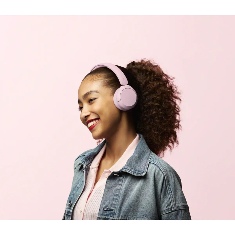 Sony WH-CH530 Bluetooth on-ear koptelefoon met microfoon, ruisreductie, roze