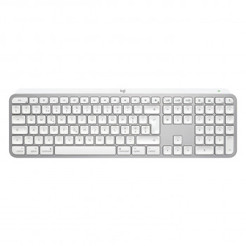 Logitech Master Series MX Keys S for Mac 920-011628 toetsenbord, Zwitserse indeling (CH), lichtgrijs