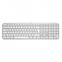 Logitech Master Series MX Keys S for Mac 920-011628 toetsenbord, Zwitserse indeling (CH), lichtgrijs