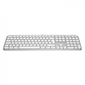Logitech Master Series MX Keys S for Mac 920-011628 toetsenbord, Zwitserse indeling (CH), lichtgrijs