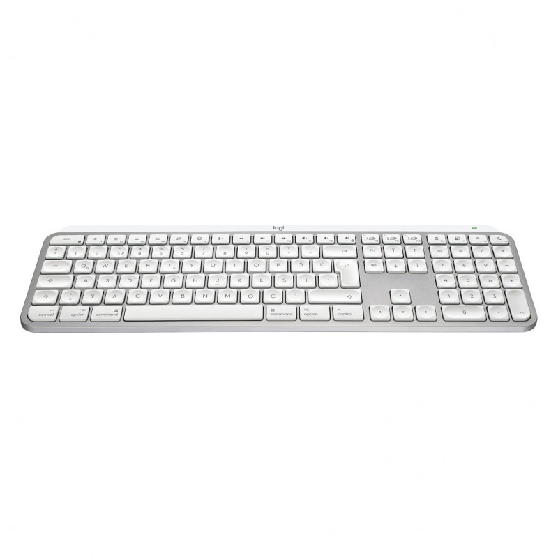 Logitech Master Series MX Keys S for Mac 920-011628 toetsenbord, Zwitserse indeling (CH), lichtgrijs