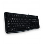 Logitech K120 920-002487 USB-toetsenbord, Estse indeling