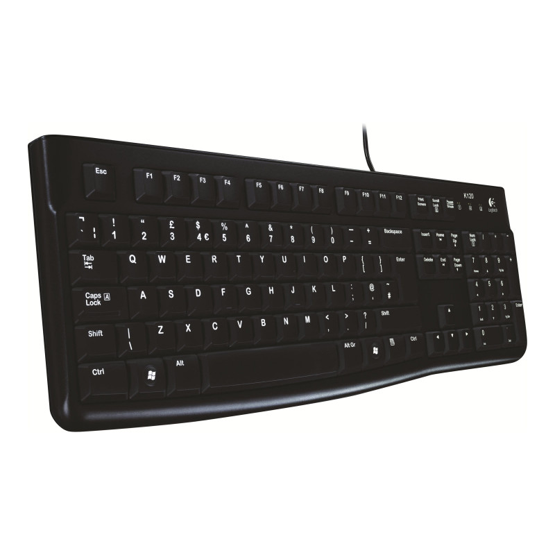 Logitech K120 920-002487 USB-toetsenbord, Estse indeling