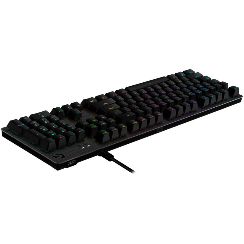 Logitech G512 920-009350 mechanisch gamingtoetsenbord met achtergrondverlichting, GX-schakelaars
