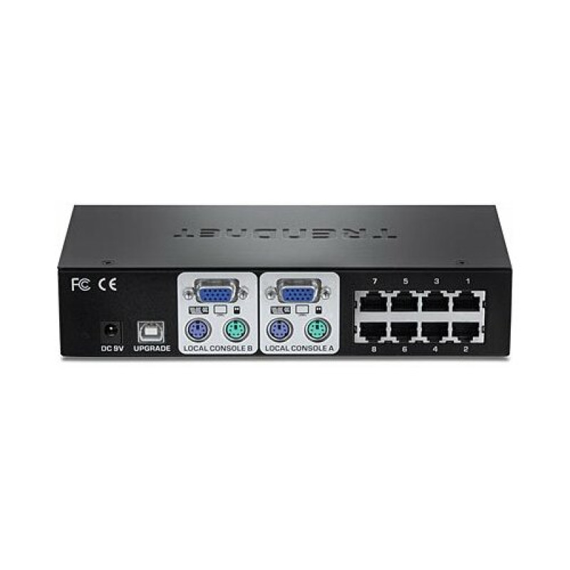 TRENDnet TK-CAT508 KVM-switch, 8 KVM-poorten