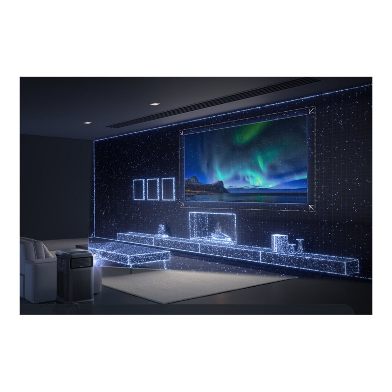 Anker Nebula X1 Pro (D21513F1) projector, 4K UHD (3840 x 2160), 3500 ANSI-lumen, wifi, zwart