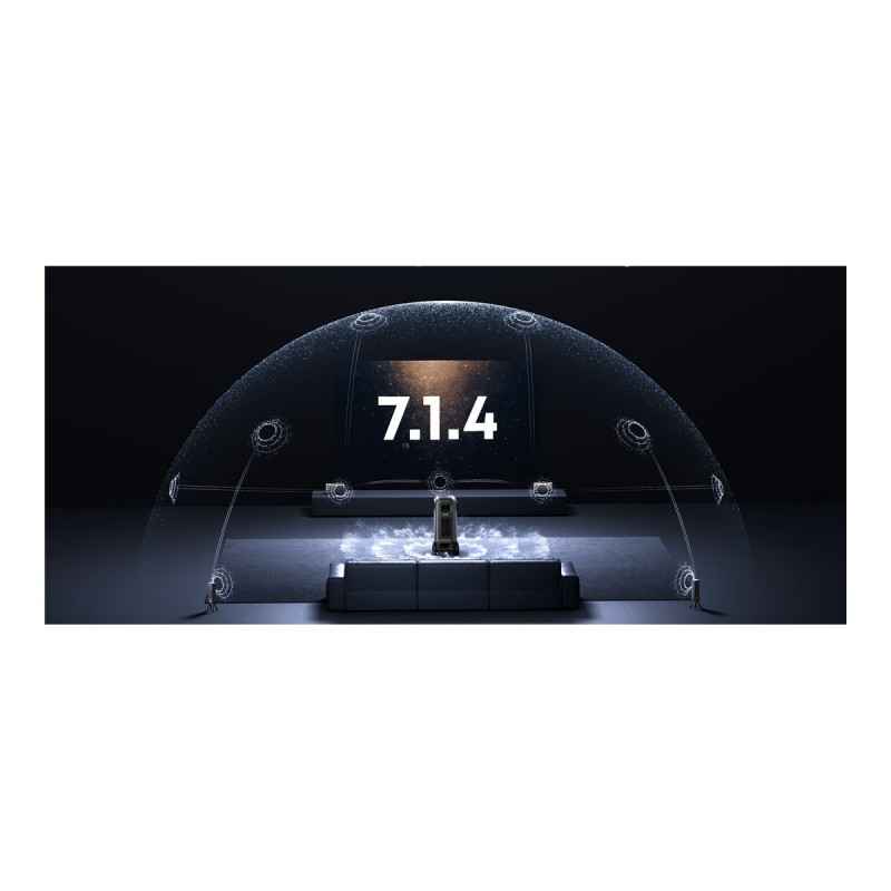 Anker Nebula X1 Pro (D21513F1) projector, 4K UHD (3840 x 2160), 3500 ANSI-lumen, wifi, zwart