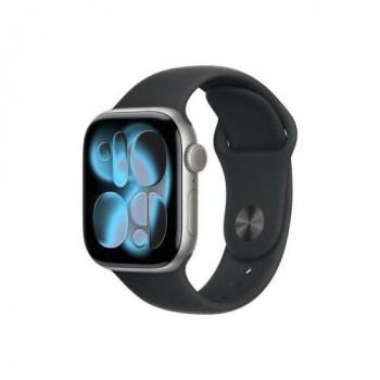 Apple Watch Series 11 smartwatch 5G, 42 mm aluminium behuizing, S/M, grijs, MF8A4QL/A