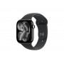 Apple Watch Series 11 smartwatch 5G, 46 mm aluminium behuizing, S/M, zwart, MFC24QL/A