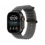 Apple Watch Ultra 4 smartwatch, GPS + Cellular, 49 mm, zwart, Ocean doorschijnend zwart