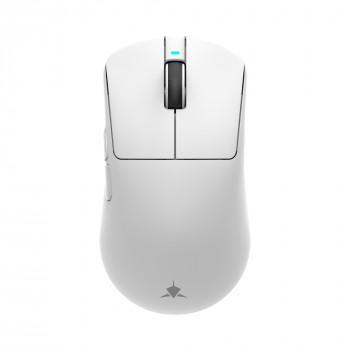 White Shark BORS-W WGM-5021 draadloze gamingmuis, 12000 DPI, zwart