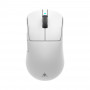 White Shark BORS-W WGM-5021 draadloze gamingmuis, 12000 DPI, zwart